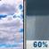 Tuesday: Scattered showers and thunderstorms between noon and 3pm, then showers likely and possibly a thunderstorm after 3pm.  Mostly cloudy, with a high near 78. Northeast wind 5 to 10 mph becoming south in the afternoon.  Chance of precipitation is 60%. New rainfall amounts of less than a tenth of an inch, except higher amounts possible in thunderstorms. 
